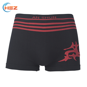 HSZ-0050 Hohe Qualität Hombres En Boxer Transparentes Boxer Briefs Jungen Unterwäsche Männer Nahtlose Boxer Bilder - Product Image 2