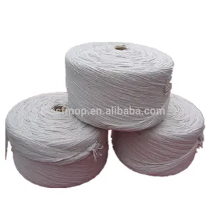 raw white combed cotton mop yarn for 0.56s/4ply