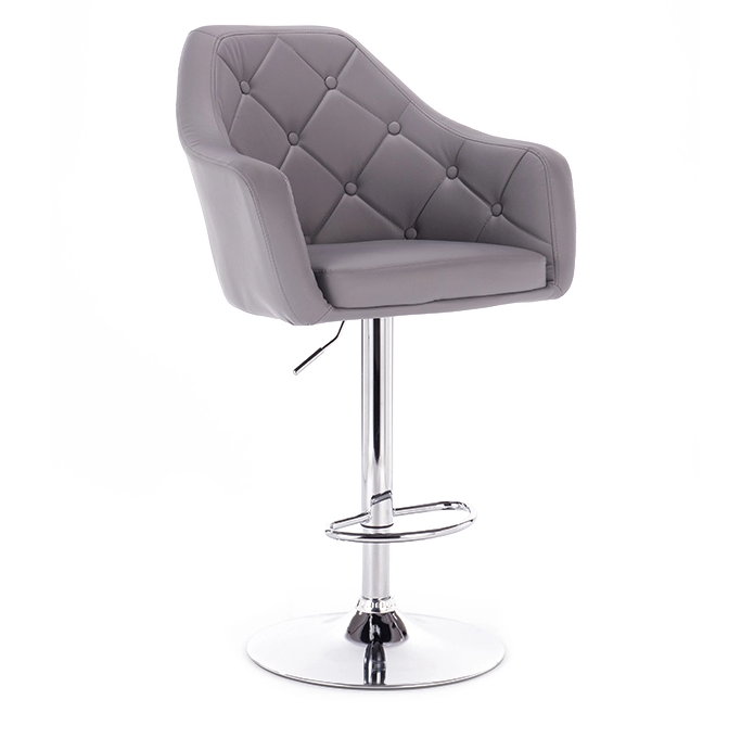 Дешевый домашний кухонный высокий барный стул из искусственной кожи для завтрака