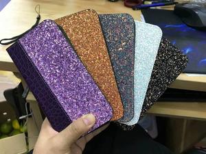 Nuova Cover in Pelle PU Lucida con Glitter e Cristalli per <span class=keywords><strong>Huawei</strong></span> P20/Mate 20/<span class=keywords><strong>Y5</strong></span>/Y6/Y7/Honor 9 - Product Image 2