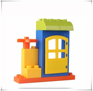 Set di mattoni in plastica ad incastro blocchi di costruzione educativi creativi per la sicurezza dei bambini grandi giocattoli Stem per ragazzi e ragazze - Product Image 3