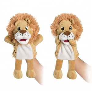 Pupazzo a Forma di Leone in Peluche, Marionetta da Teatro <span class=keywords><strong>per</strong></span> Bambini, Nuovo Giocattolo Personalizzato alla Moda, Morbido Pupazzo a Forma di Leone in Peluche - Product Image 1