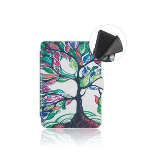 Flip Case Voor Kobo Clara Hd 6 Inch Scherm Nieuwe Trend Ereader Grafisch Lederen Hoesje Auto Wake Sleep