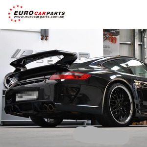 KIT carrozzeria <span class=keywords><strong>997</strong></span> di PORshe <span class=keywords><strong>911</strong></span> per <span class=keywords><strong>911</strong></span> <span class=keywords><strong>997</strong></span> allo stile PD con gonna laterale del paraurti anteriore Spoiler del bagagliaio del paraurti posteriore - Product Image 5