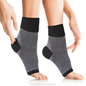 Qualité 20-30mmHg manches de pied fasciite plantaire chaussettes de compression