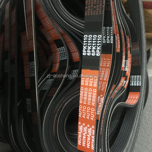Courroie trapézoïdale nervurée 6PK1110 pour pièces détachées automobiles, référence 68374, pour PEUGEOT, CITROËN, FIAT, SUZUKI, NISSAN, DAF, <span class=keywords><strong>RENAULT</strong></span> TRUCKS – Fabrication OEM - Product Image 6