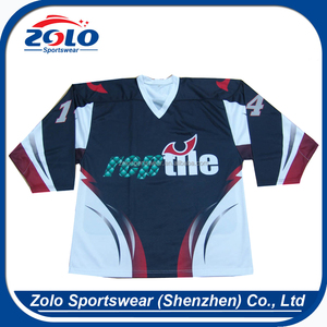-customized sublimation hockey hockey shirt hockey wear - Product Image 3