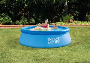 Intex 28122 10FT X 30IN Grote Familie Zwembad Opblaasbare Outdoor Kids Zwembad