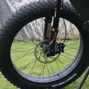 Bicicleta de Montaña de llanta ancha, 26 pulgadas, barata