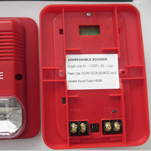 D'<span class=keywords><strong>alarme</strong></span> <span class=keywords><strong>incendie</strong></span> 24 v d'urgence strobe son et lumière d'<span class=keywords><strong>alarme</strong></span> sirène - Product Image 5