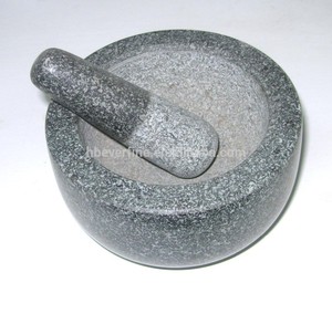 Granito mortero y maja para uso de cocina - Product Image 4