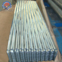 Usine de tôles de toiture en Chine, tôle de toiture ondulée galvanisée BWG 30, tôle d'acier BG32, Dubaï