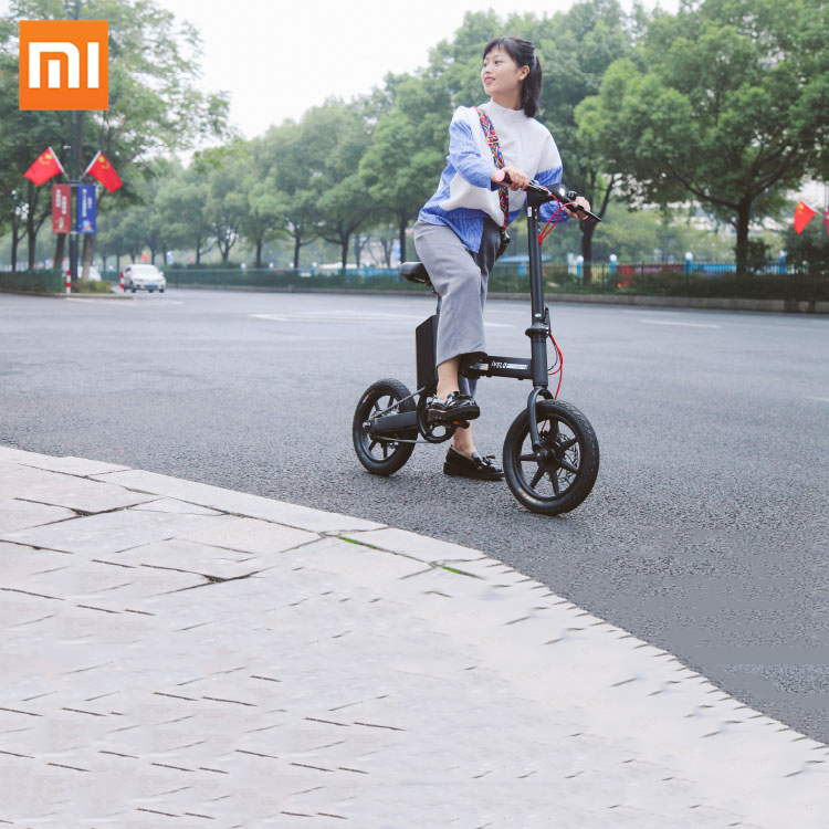 Дешевые оригинальный Xiaomi 20 км/ч Европа складной велосипед электрический велосипед