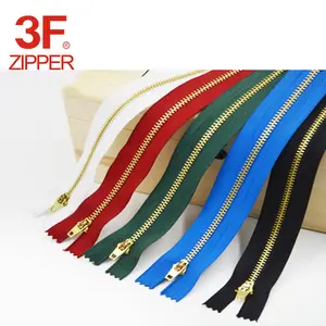 Dây Kéo Kim Loại Bằng Đồng 3YG 45YG 5YG Cho Jean - Product Image 1