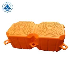 walking marine supplies Plastic HDPE floating dock plastic pontoon cube