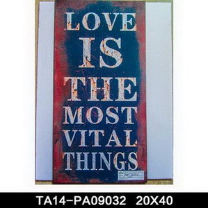 Venta caliente popular de la pared decorativa de la vendimia de hierro placa de metal cartel de chapa de arte de diseño al por <span class=keywords><strong>m</strong></span> - Product Image 5