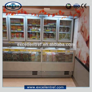 Vitrine réfrigérée verticale combinée <span class=keywords><strong>congélateur</strong></span> DCS1820F1 pour supermarché - Product Image 4