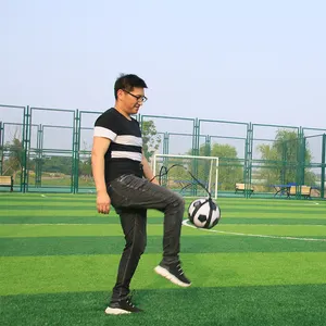 Handen Gratis Voetbal Kick Trainer Gooi Solo Praktijk Training Aid Controle Vaardigheden Verstelbare Taille Riem Voetbal Kick Trainer