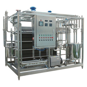 1-10ton / hora de capacidad de tipo leche pasteurizador de <span class=keywords><strong>la</strong></span> placa - Product Image 1
