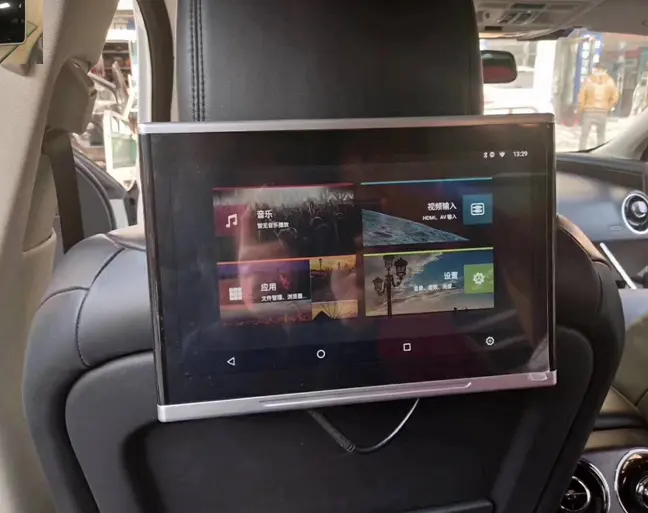 10.1 Inch Android 6.0 Headrest Monitor Mobil Kursi Belakang LCD Monitor Android Kepala Bantal Lebar Layar Monitor