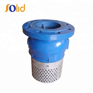 DN300, PN16 sünek demir taban vanası paslanmaz çelik süzgeç ile - Product Image 4