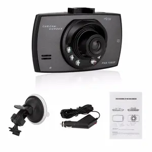 G30 2.2 Inch Invisible Dashboard Vehicle Car Camera with Car Video DVR Recorder 90 Degree Wide Angle Lens DashCam