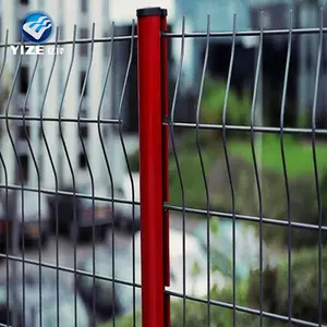 Peach post nylofor 3D fencing concrete fence residential fence for EU market
