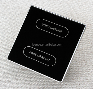 Interrupteur tactile d'hôtel, panneau de commande d'entrée intérieure, <span class=keywords><strong>ne</strong></span> <span class=keywords><strong>pas</strong></span> déranger, pour salle de maquillage - Product Image 1