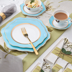 En gros Dîner Set Rabais Carnaval Porcelaine <span class=keywords><strong>Vaisselle</strong></span> En Céramique <span class=keywords><strong>de</strong></span> luxe dîner ensemble - Product Image 3