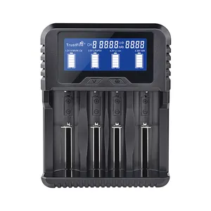 TrustFire-cargador de batería inteligente TR-020 qc 3,0, 4 ranuras, 18650