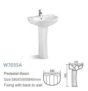 Lavabo sur pied en forme <span class=keywords><strong>de</strong></span> <span class=keywords><strong>fleur</strong></span> <span class=keywords><strong>de</strong></span> <span class=keywords><strong>lotus</strong></span> <span class=keywords><strong>de</strong></span> Thaïlande - Product Image 2