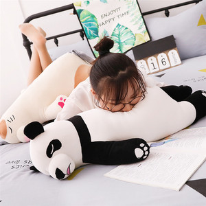Penjualan tahunan mainan mewah katun bawah bantal tidur siang Guling hewan yang berbeda