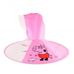 Bán buôn ô hat dành cho người lớn trẻ em mưa poncho chiếc đĩa bay hình dạng thuận tiện đánh bắt cá trên những ngày mưa - Product Image 5