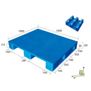 Peso ligero euro tamaño <span class=keywords><strong>1000</strong></span>*1200mm Borde de plástico estanterías fabricante de palets - Product Image 2