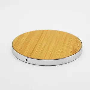 High Quality Custom Wholesale automatic induction multi phone wooden Wireless charger 5W/7.5W/10W