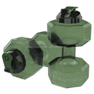 2018 En Vrac Articles En Forme D'haltère Bouteille D'<span class=keywords><strong>eau</strong></span> En Gros Lactosérum Protéines Shaker Bouteille - Product Image 1