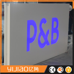 caja de luz banderola para decoracion marca de tienda en aeropuerto en centro comercial hospital escuela - Product Image 5