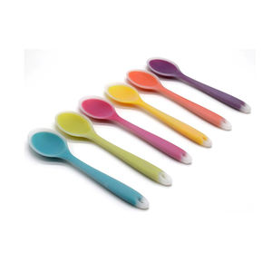 Thiết kế nóng bán giá rẻ Sản phẩm công cụ nhà bếp mini màu Silicone muỗng 2025 bán chạy mới với nylon xử lý thìa 1000 PCS - Product Image 1