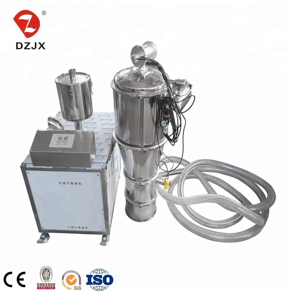 Pneumatic Conveying System Vacuum Conveyor Automatic For Coffee Beans Grain Powder Particles