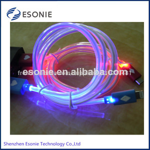 <span class=keywords><strong>led</strong></span> light up chargeur <span class=keywords><strong>cordon</strong></span> usb pour téléphone mobile - Product Image 4
