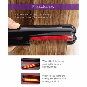 <span class=keywords><strong>Lisseur</strong></span> à cheveux infrarouge à ultrasons, fer à lisser sans chaleur - Product Image 5