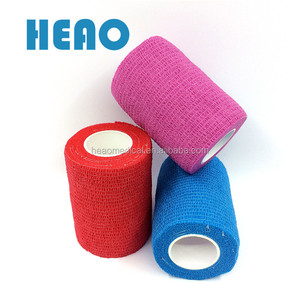 Di colore e di formato personalizzato da ginnastica nastro non tessuto elastico benda coesiva - Product Image 5