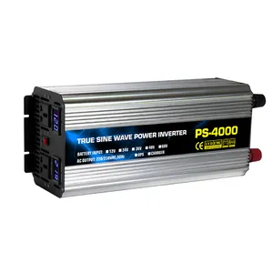 Pure sinus solar power inverter 4000 W 24 V 48 V DC naar AC 110 V 220 V 230 V 240 V converter charger system
