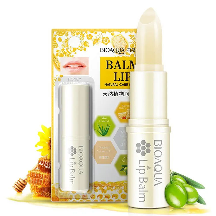 BIOAQUA Machen Sie Ihre Lippen feucht Glatt süß Bio Lippen balsam