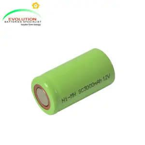 SC/Sub C 3000mAh 1.2V NiMH Battery Manufacturer with CE,ISO,UN38.3 certificates in China