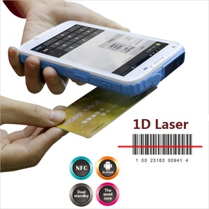 5 "pantalla táctil android de mano resistente pda barcode <span class=keywords><strong>scanner</strong></span> laser con 4g/wifi/bluetooth/Cámara - Product Image 4