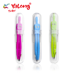 Compas classique Yalong 3 couleurs pour étudiants en métal, en alliage de zinc, pour le <span class=keywords><strong>dessin</strong></span> géométrique - Product Image 3