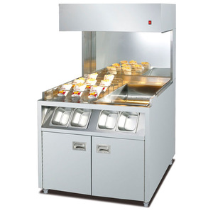 Mostrador de <span class=keywords><strong>comida</strong></span> rápida, estación de patatas fritas para equipos de cocina - Product Image 1