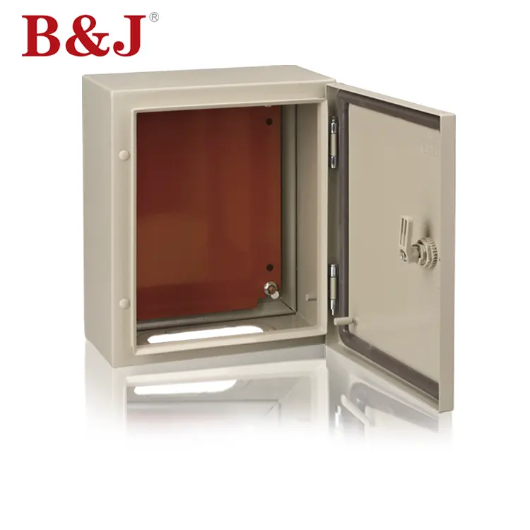 B & J yüksek kalite kapalı duvar montaj mahfazası elektrik sayacı kutusu