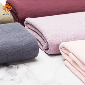 Tejido de punto liso para niños, jersey individual, de algodón puro grueso - Product Image 1